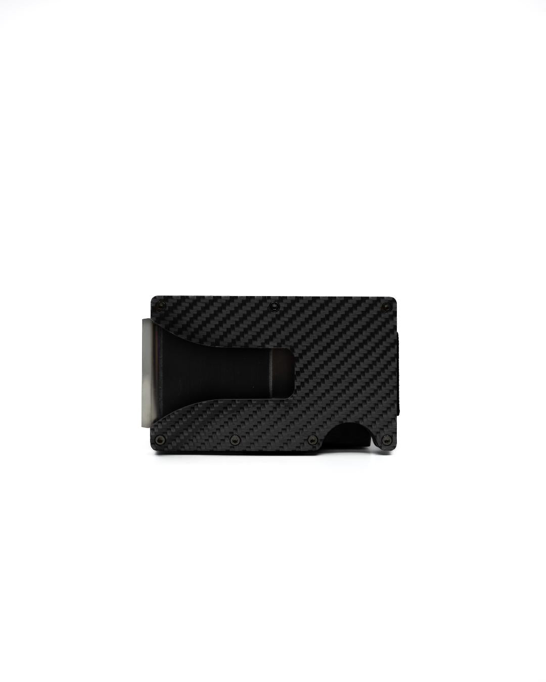 Carbon Fiber Card Wallet With Money Clip